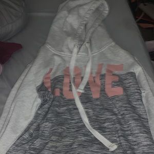 LOVE hoodie S/M $10 good condition